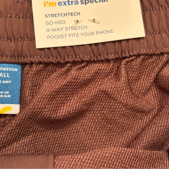 Old Navy Women’s Brown color  Stretch Tech Quick Dry Pants Size L Tall NWT - Picture 4 of 4
